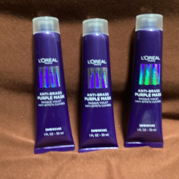 L'Oreal Ever Pure Anti-Brass Purple Mask Extra Pure Toning Rinse Out Treatments - Picture 9 of 10